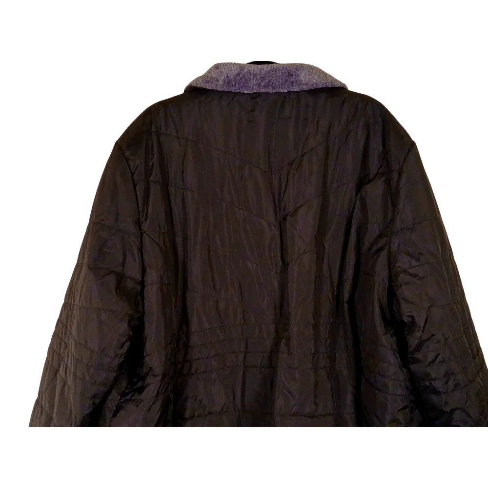 Free‎ Country Men’s Puffer Jacket 3X Black Full Zip Insulated Lightweight Coat - Picture 4 of 10